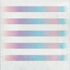 Iridescent Foil Stripe Napkins