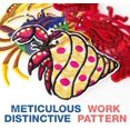 thumbnail image 2 of MINKUROW Iron On Patches,16 Pcs Embroidered Marine Life Applique Patches Kit Assorted Size Decoration Sew On Patches for Clothing Jackets Backpacks, 2 of 7