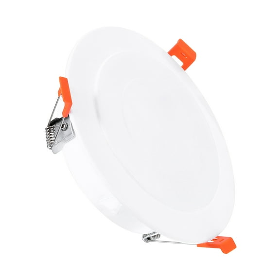 Uxcell 4.7" Spring Ceiling Cover Plate Suitable for 4.9-6.1inch Round Hole, White