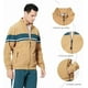 thumbnail image 3 of Conjunto de chándal para hombre, pantalones, cremallera completa, informal, para correr, gimnasio, chaqueta con bolsillos, 3 of 5