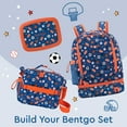 thumbnail image 6 of Bentgo Kids 2-in-1 Backpack & Insulated Lunch Bag - Durable 16” Backpack & Lunch Container in Unique Prints for School & Travel - Water Resistant, Padded & Large Compartments (Sports), 6 of 6