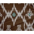 thumbnail image 4 of oneOone Polyester Lycra Fabric Geometric Ikat Decor Fabric Printed BTY 56 Inch Wide, 4 of 4