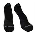 thumbnail image 3 of ZeroSock Mens Bamboo Super Low Invisible Socks With Mesh Ventilation with Anti-Slip Gel Heel Grip (4 Pairs Per Box) (Men's Size 7-10, Black), 3 of 8