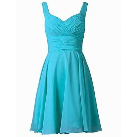 Ants - Ants NEW Turquoise Blue Womens Size 6 Pleated Chiffon A-Line ...