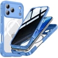 thumbnail image 1 of Funda Magnética de Privacidad para iPhone 17 Pro Max, Protector de Pantalla de Privacidad, Protección de Grado Militar, Funda de Cuerpo Completo Anti Peep a Prueba de Golpes de Vidrio Templado, 1 of 8
