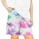 thumbnail image 1 of Odeerbi 5-14 Años Niños Niñas Verano Tie-Dye Pantalones Cortos Entrenamiento Deportivo Cortos Lindo Casual Respirable Cortos Sueltos Con Bolsillos, 1 of 4