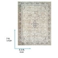 thumbnail image 6 of Livabliss x Becki Owens Darling Updated Traditional Washable Area Rug,5'3" x 7',Light Gray, 6 of 9