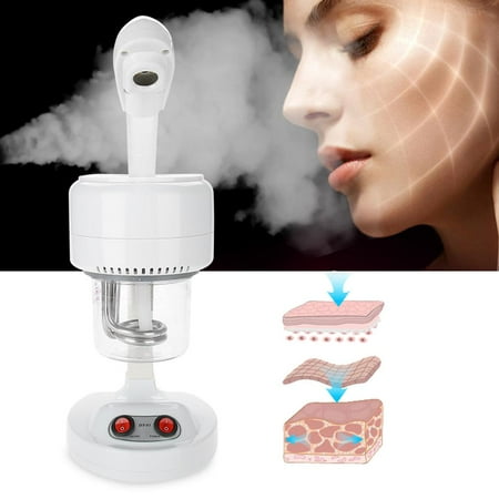Table Top Steamer Desktop Negative Ion Steamer Ejoyous Portable Desktop Faciall Steamer Negative Ion Moisturizing Sprayer Skin Care for Salon or Personal Care ()