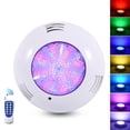 thumbnail image 2 of 12v Colorful Remote Control Underwater Light Pool Wall Mounted Landscape Light Outdoor Waterproof Led Swimming Pool Light ,Long Lasting, 2 of 3