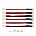 thumbnail image 3 of 4pcs 1S 3.7V 220mAh LiPo Battery 35C with 6-in-1 Charger and Cable for Eachine E010 JJRC H36 NIHUI NH010 GoolRC T36 RC Quadcopter Drone, 3 of 10