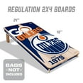 thumbnail image 2 of YouTheFan NHLEdmonton Oilers 2' x 4' Cornhole Game No Bags, 2 of 5