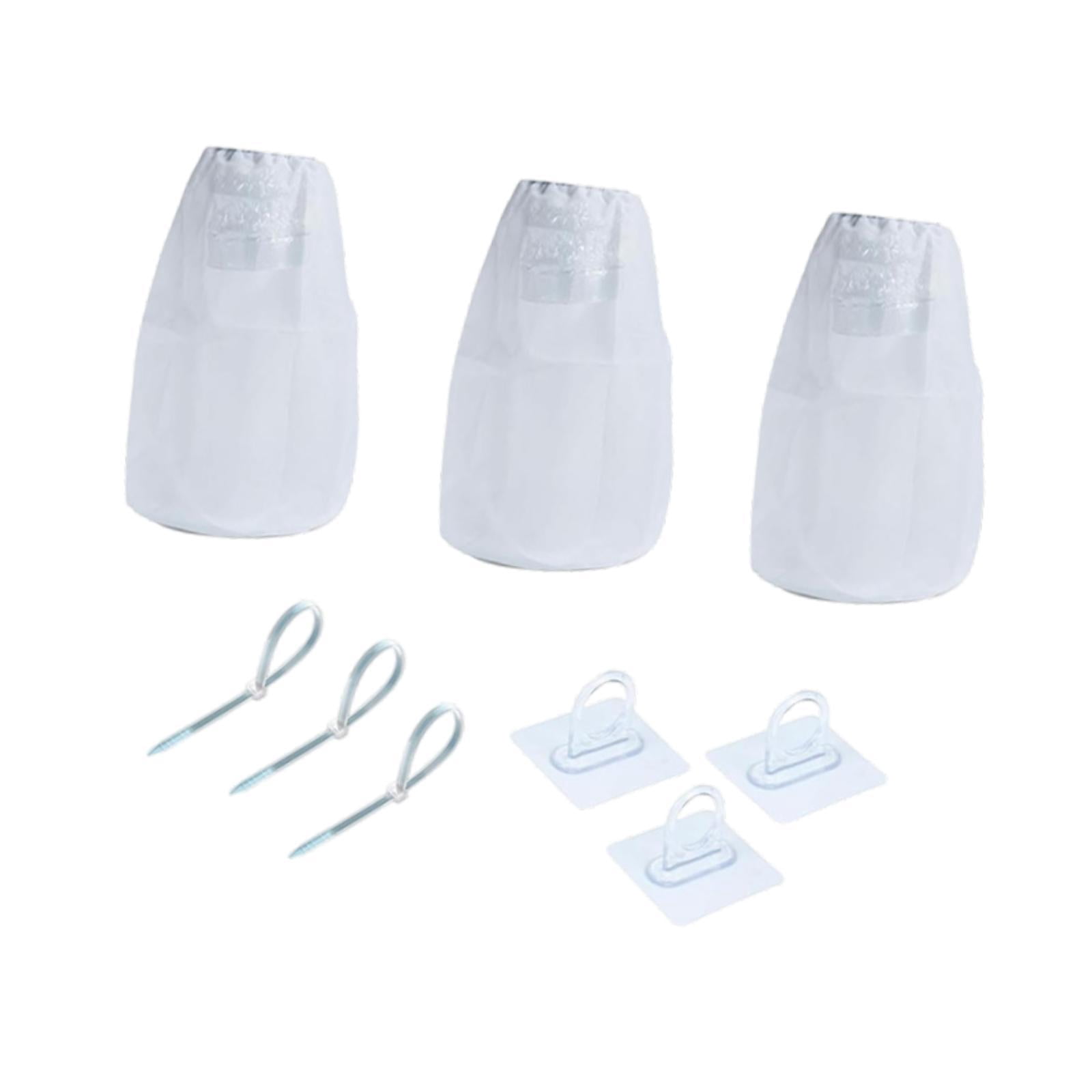 TISHITA 3 Pieces Dryer Vent Catcher, Dryer , Easy to Install, Dryer Vent Catcher Bags for Capturing and Dust Accs