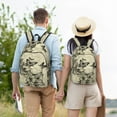 thumbnail image 5 of Yiaed Vintage Floral Print Backpack, Premium Laptop Backpack, Travel Backpack for Women, Lightweight Backpacks, Comfortable Back Pack-Small, 5 of 7