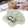 thumbnail image 4 of Gorro de ducha BuyWeekMX Tipo lazo acabado de lujo Polar de coral, 4 of 9