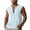 Light Blue, variant on Dovford Mens Sleeveless Henley Shirts Casual Linen Blend Tank Tops Button Down Summer Beach Shirts for Men