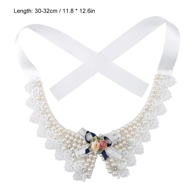Collar de perlas para perros, pajarita con perlas, collar para perros, collar de boda para perra, cuello para perros, fiesta de bodas, gorros para mascotas, trajes, accesorios