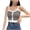 A1-White, variant on Women's Tank Tops Camisole Knitted Sleeveless Casual Vest Ladies Plaid Short Undershirts,Black,One Size