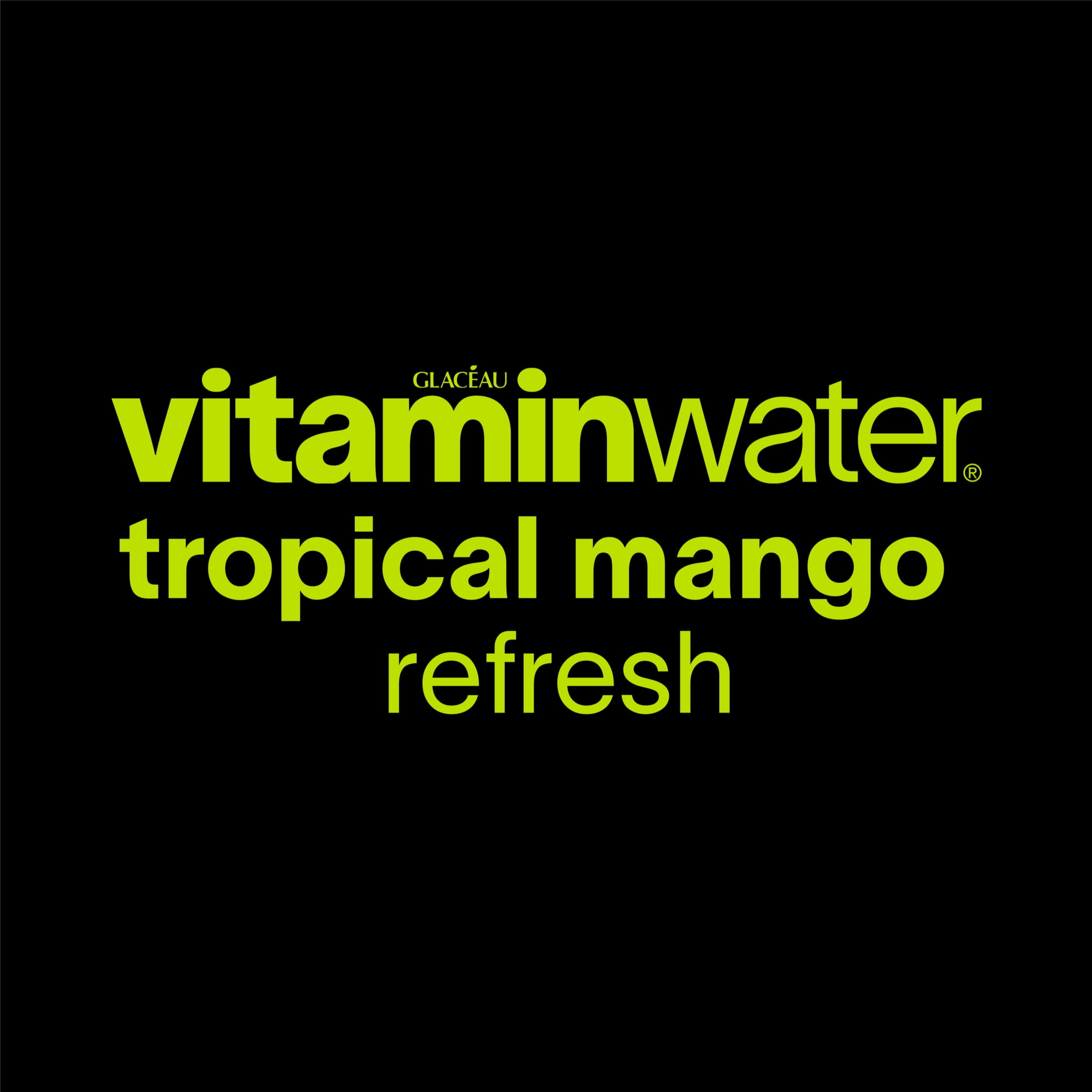 vitaminwater Refresh Tropical Mango Flavored Water Beverage Bottle, 20 fl oz