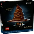 thumbnail image 3 of LEGO Harry Potter Talking Sorting Hat W/ 31 Voices - Harry Potter Building Set - Gift Idea for Adults, Women & Men, 18+ - 76429, 3 of 9