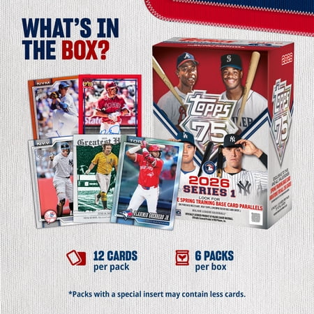 MLB 2026 TOPPS SERIES 1 VALUE BOX（送料無料）