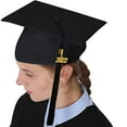 thumbnail image 6 of Academic Robe Set Graduation Tassel Unisex Commencement Adult Graduation Gown Cap Tassel Set 2022 for High School & Bachelor, 6 of 7