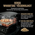 thumbnail image 2 of Restored Ninja 8-in-1 Electric Programmable Metal Woodfire Pizza Oven w/Timer, Red (Refurbished), 2 of 11