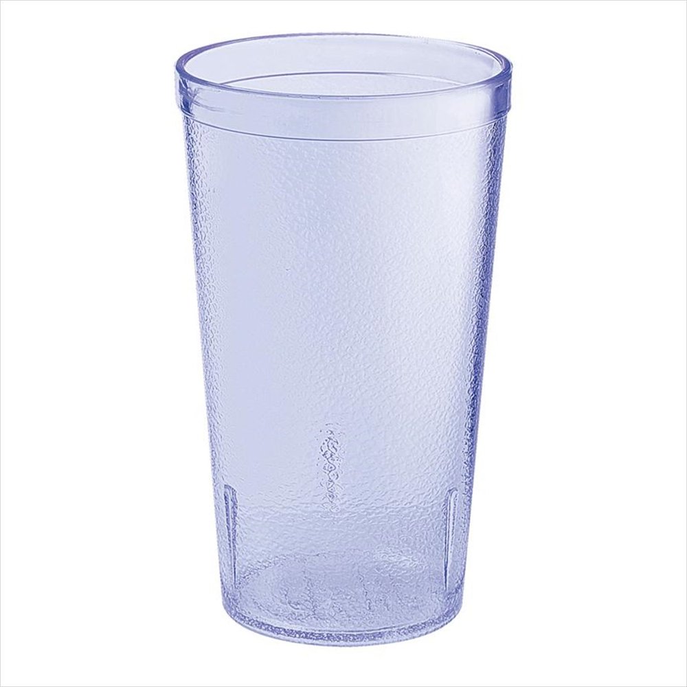 Plastic Reusable Textured Tumblers 16 oz 3.25 x 5.75 Blue SAN Walmart