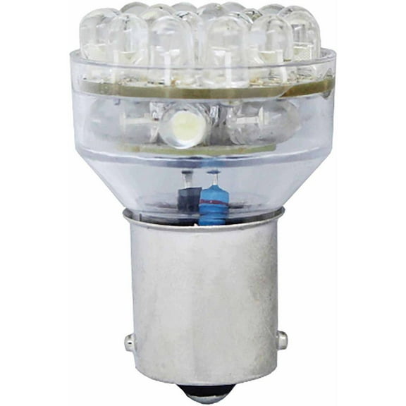 Green LongLife 12V LED Bulb with 1139/1156 Base, 95 Lumens