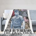 thumbnail image 4 of Josh Hutcherson Blanket Anti-Pilling Throw Blanket Plush Blanket Lightweight & Ultra-Soft, Warm & Comfy Flannel Fleece Blanket for Couch, Bed, Sofa, 60x80, 4 of 6