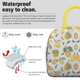 thumbnail image 3 of Lunch Bag Lunch Box for Women Reusable Insulated Lunch Bags,Water-Resistant Cute Lemon Cooler Lunch Tote Bag, Large Capacity for Work Travel Picnic, 3 of 6