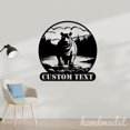 thumbnail image 4 of Handmadetneonsign Hippo Metal Wall Art Light, Hippo Metal Sign Wall Decor, Wild Life Metal Decor, 4 of 5