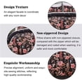 thumbnail image 3 of Shatex Black Floral Comforter 3 Piece All Season Bedding Tropical Floral Pattern King Size Comforter Sets Farmhouse Style - Ultra Soft 100% Polyester– Comforter Sets King Size Bed with 2 Pillow Shams, 3 of 5
