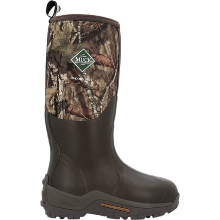 Muck Boots Men s Woody Max 17 17 Waterproof 5mm Insulated Hunting Boots Rubber Mossy Oak Break-Up Country 13 D