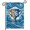 D, variant on XaaKee, Garden Flag, Champion Star Design, Double-sided High-quality White Linen Small Garden Flags For Outside, Festive Yard Flags For Sports Events, 12x18Inch