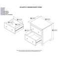 thumbnail image 4 of Atlantic Furniture Atlantic 2 Drawer Nightstand in Espresso, 4 of 4