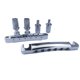 thumbnail image 2 of Worallymy Guitar Tune-O-Matic Bridge & Tailpiece Set Reemplazo de piezas de guitarra para guitarra Les Paul tamaño 10 plateado Worallymy JD735810689, 2 of 7