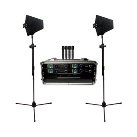UPC: 0692868236488 | VocoPro BENCHMARK-QUAD-HH 4-channel True Diversity Handheld Mic System  902-927.20mHz