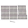 thumbnail image 4 of Abrazaderas para canalones de 5 pulgadas, soportes para canalones para reparación de canalones, resistentes, para canalones hundidos 55 piezas, 4 of 9