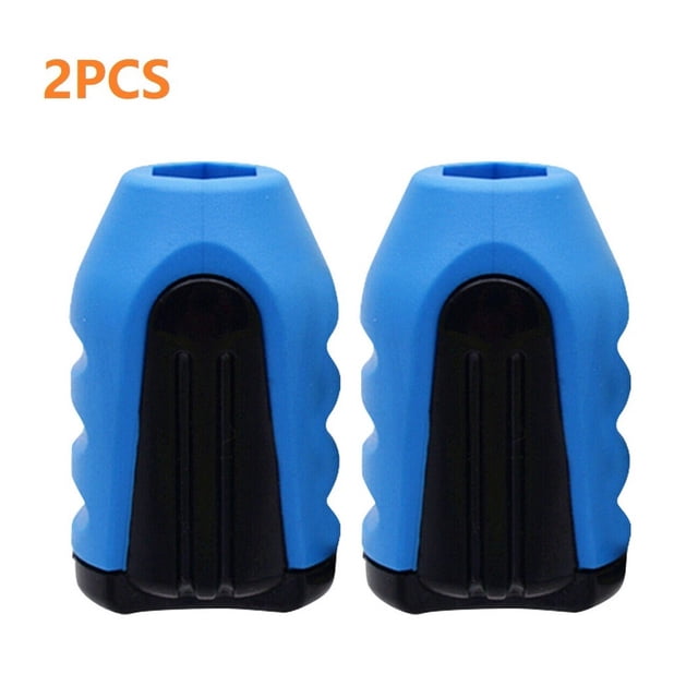 2 Pcs Screwdriver Magnetizer Multifunctional Hand Tool Screwdrivers Bits Magnetic Ring Demagnetizer for Electric Screw Bits Blue