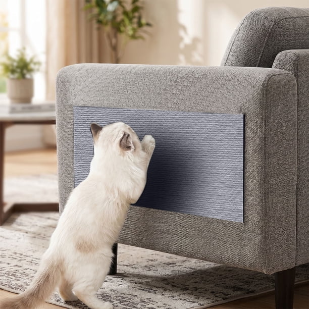 Rascador de Pared para Gatos: Alfombrilla Alta Antideslizante para Que Tu Gatito Arañe, Juguete Multifuncional para Gatos de Interior Que No Acumula Residuos.