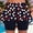 c01Black, variant on LNWUY Skorts for Women Summer Athletic Workout Running Skort with Pockets Casual Print High Waisted Tennis Golf Skirts Black L