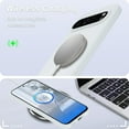 thumbnail image 3 of KOMI for Google Pixel 9 Pro XL Case, Silicone Phone Case with 1 Screen Protector, Soft Anti-Scratch Microfiber Lining, Full Body Shockproof Slim Cover Support Wireless Charging, White, 3 of 5