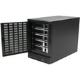 thumbnail image 3 of StarTech.com USB 3.0 / eSATA 5-Bay Hot-Swap 2.5/3.5" SATA III Hard Drive Enclosure with UASP, 5-Bay SATA 6 Gbps Enclosure for HDD / SSD, 3 of 5