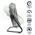 thumbnail image 3 of MaxxAir 20 in. 3-Speed Tilting High Velocity Floor Fan, 3 of 9