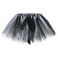thumbnail image 3 of Jupes Crayon pour Femmes Jupe de Lit Ajustable Jupe de Tennis Mini Jupe de Bain Couverture Mode Carnaval Décontractée Multicolore Robe de Danse Ballet Tutu Noir Taille Unique, 3 of 3
