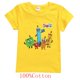 thumbnail image 1 of Camiseta infantil de manga corta, ropa de verano casual y divertida de moda con bloques de números para bebés y niñas zhangyuxiang LED, 1 of 2
