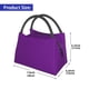 thumbnail image 2 of Fotbe Purple Bolsa Térmica Portátil con Estampado, Bolsa de Entrega de Alimentos Aislada, Bolsa Reutilizable de Gran Capacidad para Comidas y Supermercado, 2 of 6