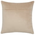 thumbnail image 4 of SAFAVIEH Adalie Geometric Pillow, 18" x 18", Beige/Gold, 4 of 5