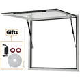 thumbnail image 4 of Towallmark 36x48 Inch Food Truck Service Window | 85° Weatherproof Aluminum Awning Door with Dual-Point Lock | Heavy-Duty Concession Stand Frame for Outdoor Vendors (Glass Not Included), 4 of 8