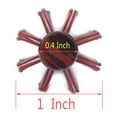 thumbnail image 3 of Perfehair Small Round Hair Brush Nylon Bristles, Short Hair Blow Drying Roll Hairbrush, 1 inch, Brown, 3 of 5